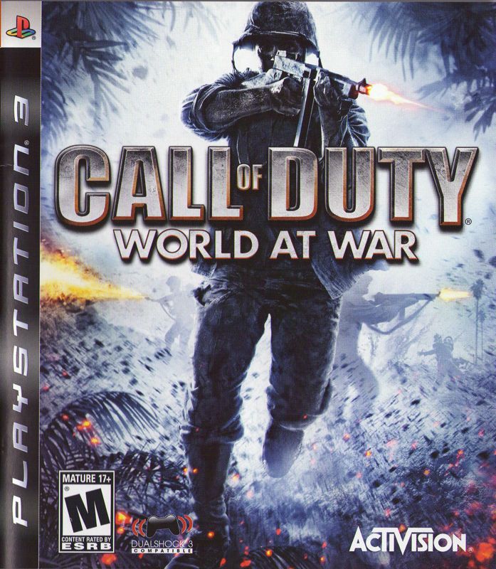 Call of Duty: World at War box art for Playstation 3